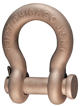 Forged Shackle and Pin Flaw Specimen